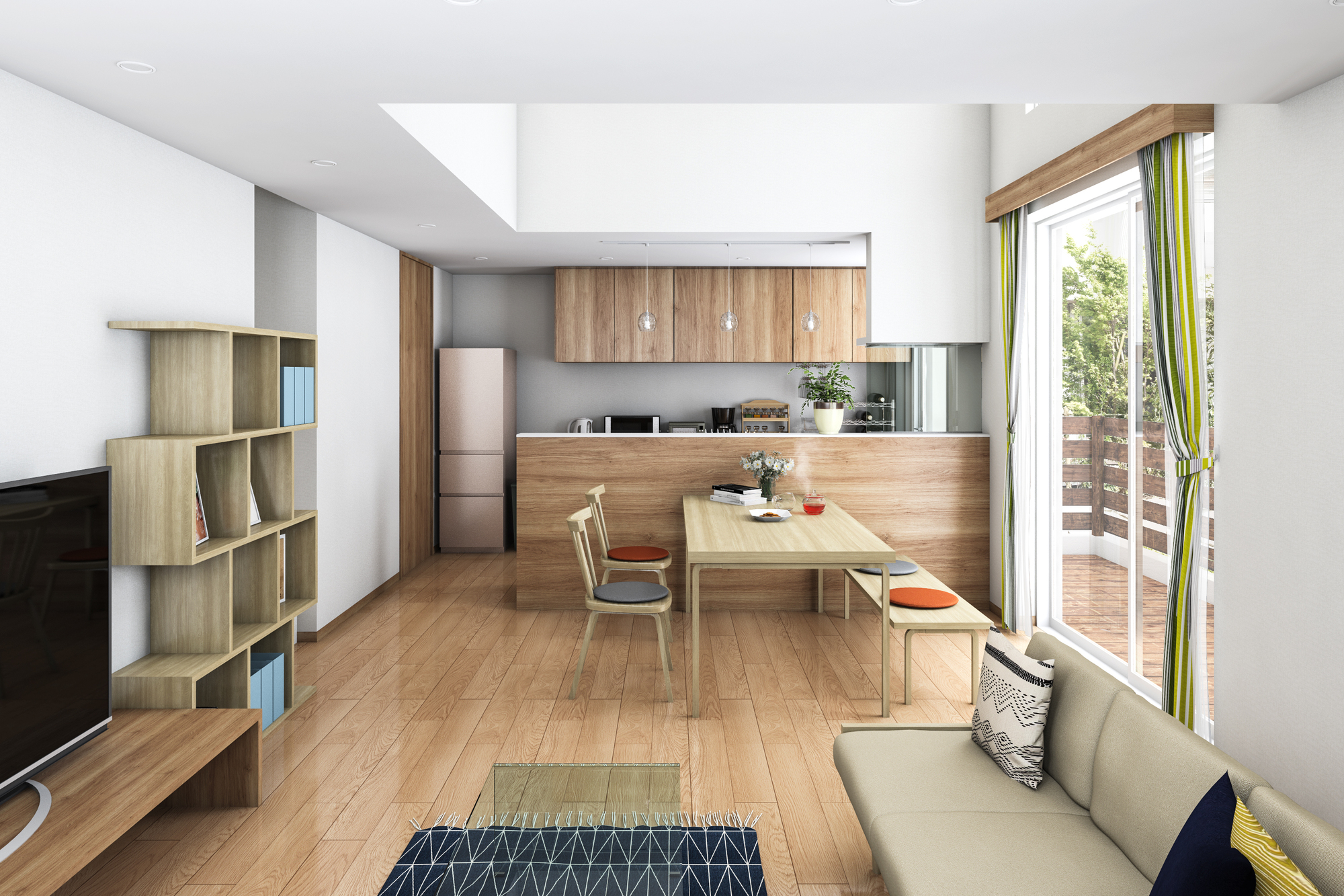 Modern 2-Bedroom Apartment with Skyline Views in Shibuya 2